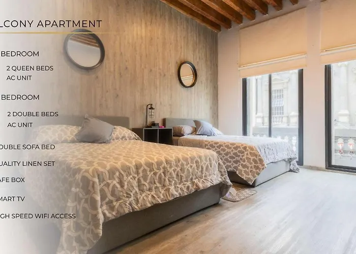 105 Centrico Zocalo 2bdrm 2bath Ac Rooftop *